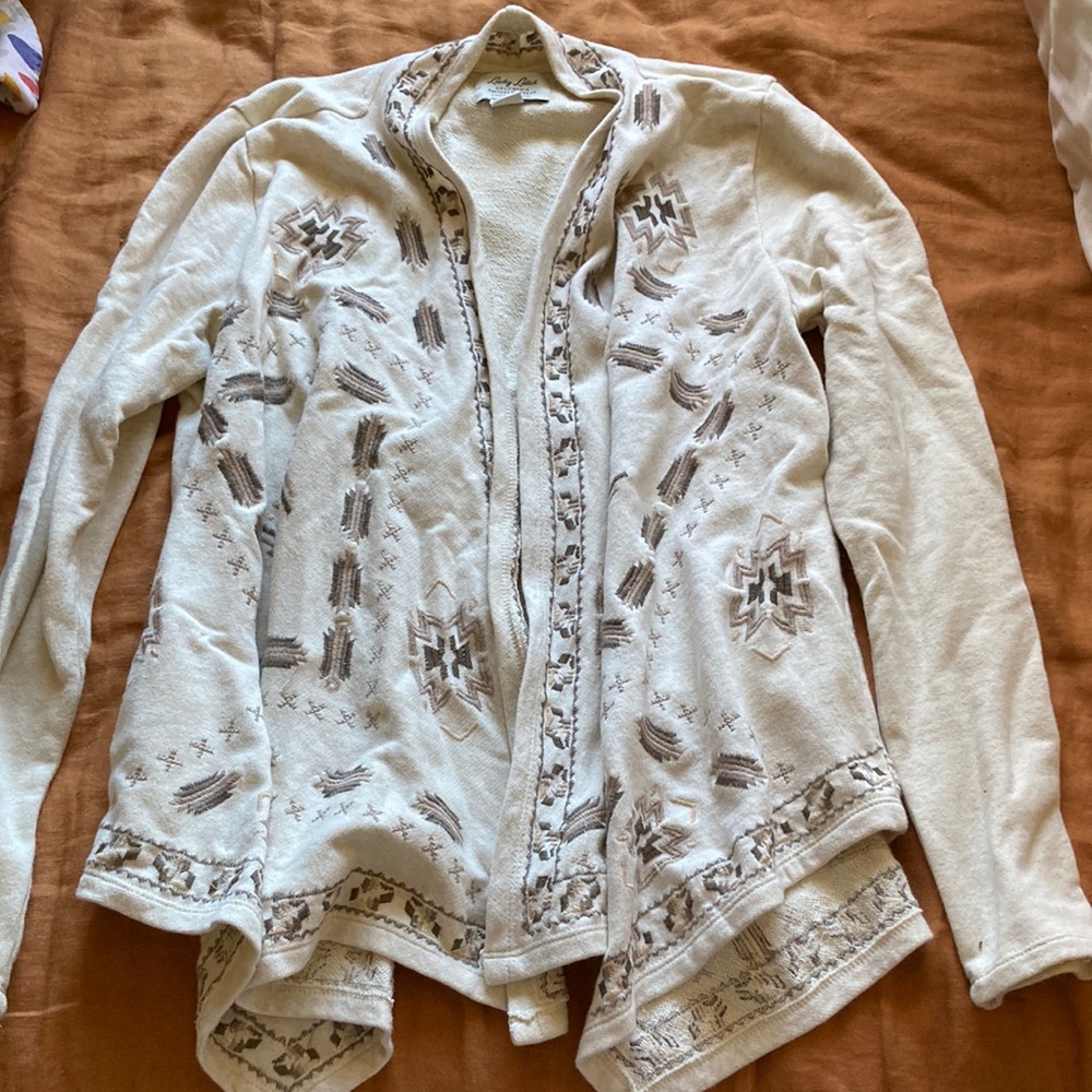 Lucky Brand Southwestern Cardigan